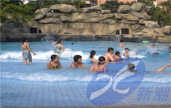 济南大型海浪池：水上乐园气动